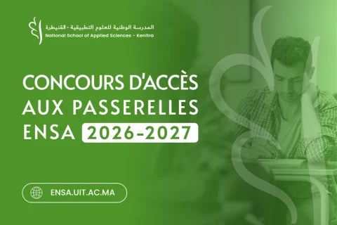 Concours ENSA Kénitra 2026/2027 : accès en 1ère année du Cycle Ingénieur